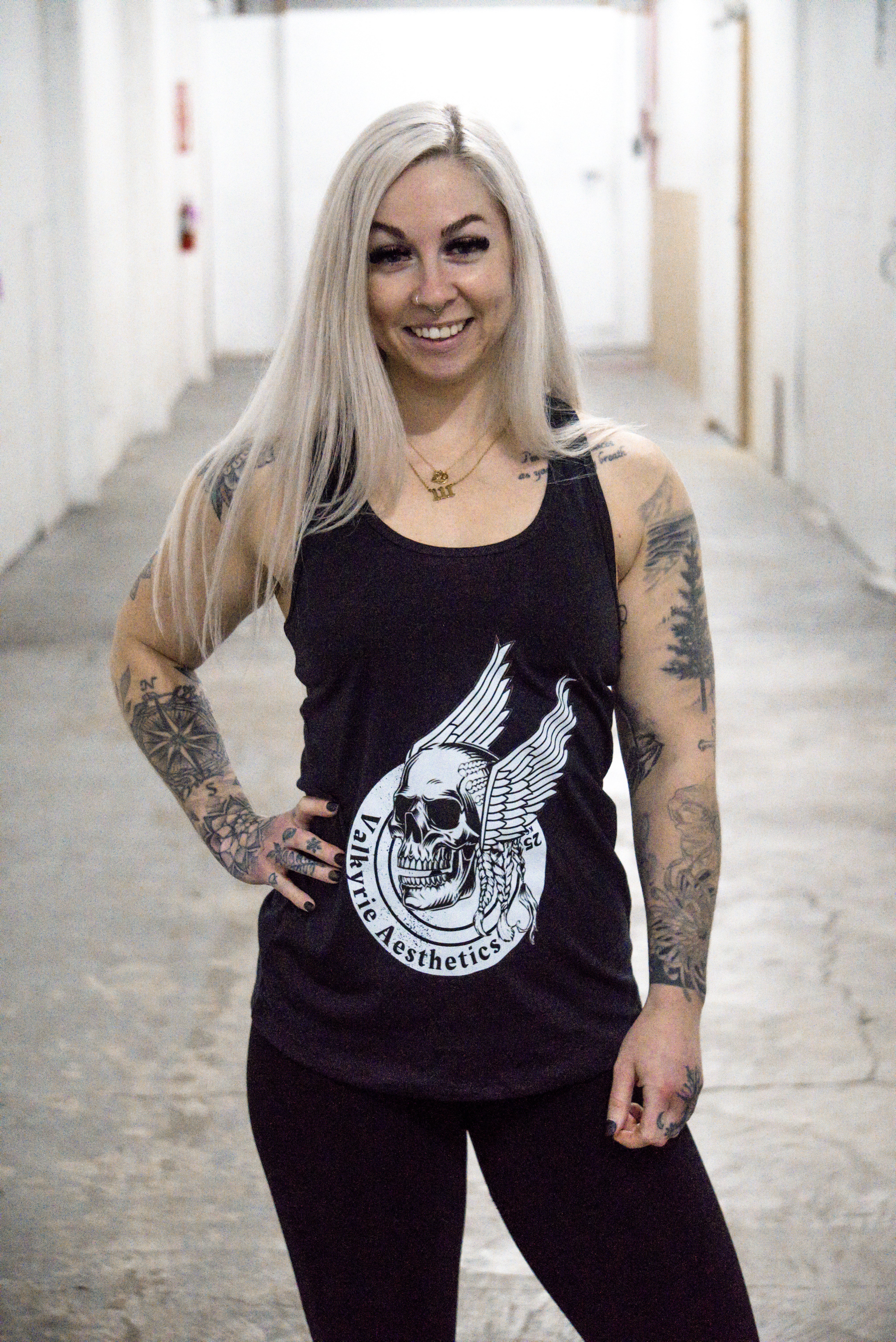 WOMEN'S OG LOGO TANK- VALKYRIE